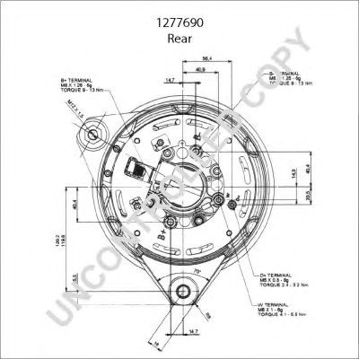 PRESTOLITE ELECTRIC 1277690 -  Генератор